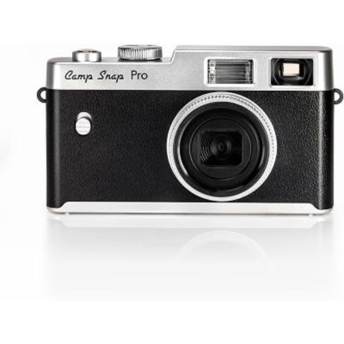 Camp Snap Classic 16MP Instant Camera, Xenon Flash, 4 Customizable Filters, Screenless Camera, 4GB Memory, USB-C Rechargeable Battery, Digital Camera, Compact and Durable