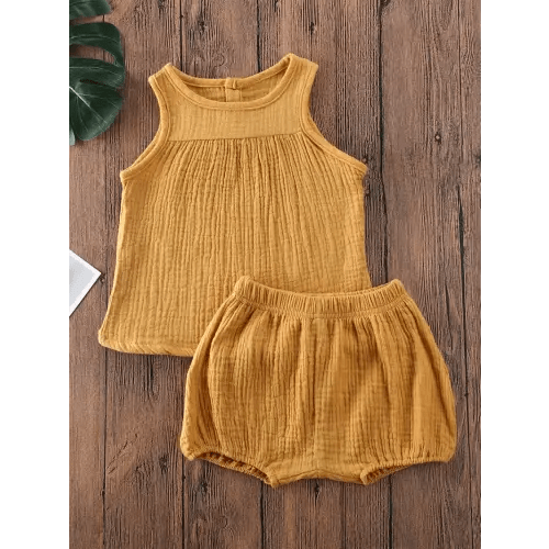 baby girls boys outfits sets sleeveless tank tops mini - Temu