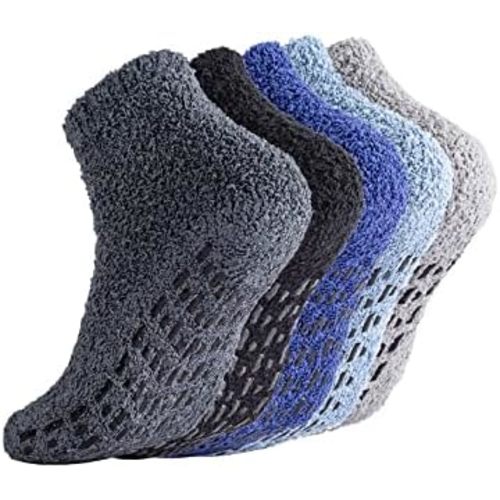 Breslatte Non Slip Hospital Socks with Grips for Women Grip Slipper Socks for Women Gifts