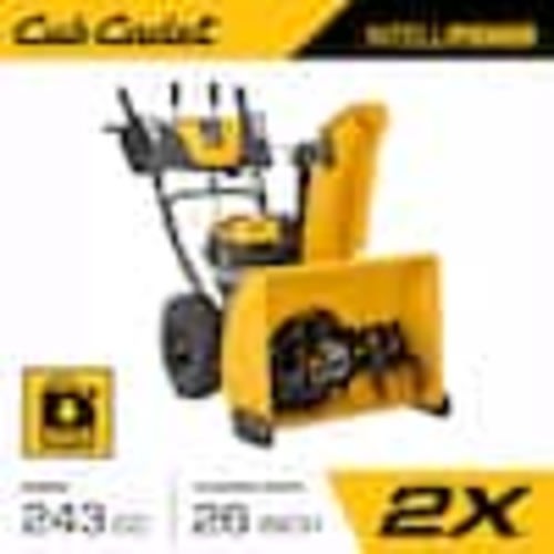 Cub Cadet 2X 26 in. 243cc IntelliPower Two-Stage Electric Start Gas Snow Blower with Power Steering and Steel Chute 2X 26 IP
