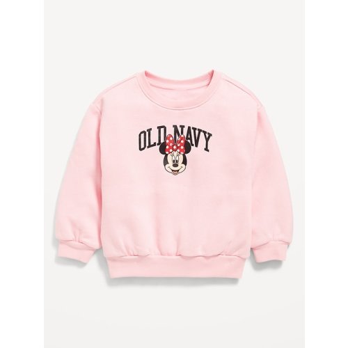 Disney© Minnie Mouse Logo-Graphic Sweatshirt for Toddler Girls