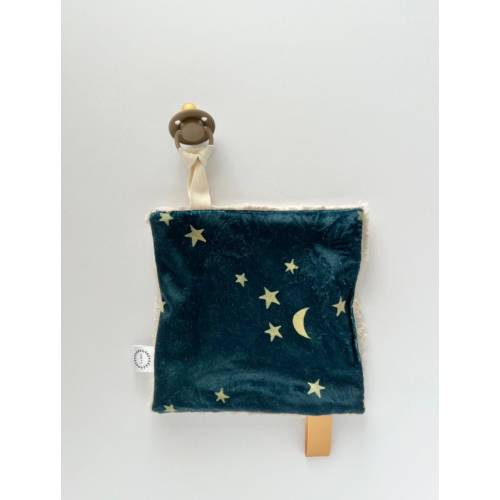 Paci Mini, Pacifier Mini, Bink Mini, Mini Lovey, Mini, Sensory Mini, Faux Fur, Slate, Moon and Stars, Gold, Baby Mini, Neutral, Binky