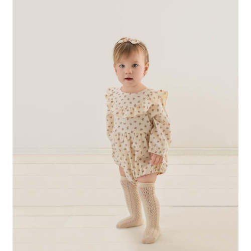 Charlotte Peppermint Romper Set – Olive and Cradle