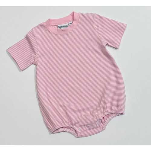 Personalized Striped Cotton BUBBLE – Custom Name Baby Outfit