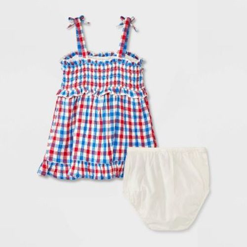Baby Girls' Gingham Dress - Cat & Jack™