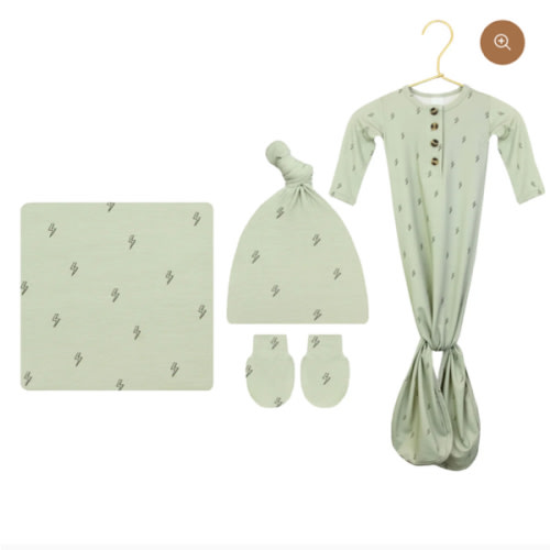 Nash Newborn Hat Bundle (Gown)
