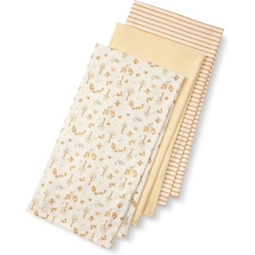 Amazon Essentials x Sofia Grainge Unisex Babies' Swaddle Blanket, Pack of 3