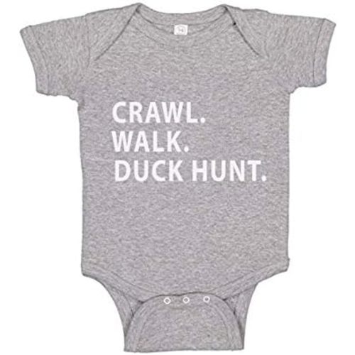 Crawl Walk Duck Hunt Baby Romper