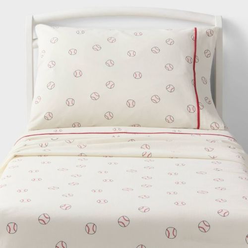 Toddler Baseball Kids' Cotton Sheet Set - Pillowfort™