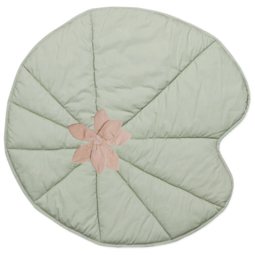 WASHABLE PLAYMAT WATER LILY OLIVE