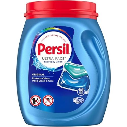 Persil Ultra Pacs Original Everyday Clean Laundry Detergent, 66 count
