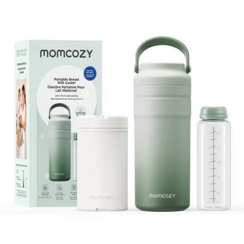 Momcozy Mini Breast Milk Storage Organizer Tower, Light Green - Walmart.ca