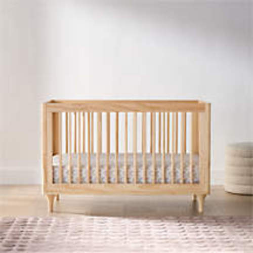 Babyletto Lolly Natural Wood 3-in-1 Convertible Crib