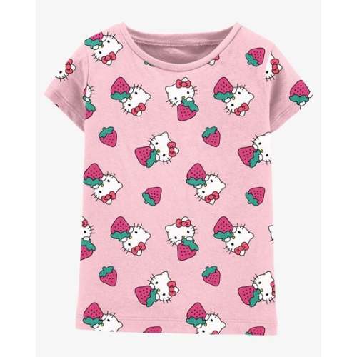 Toddler Girl Hello Kitty® Short-Sleeve Graphic Tee - Pink | Carter's