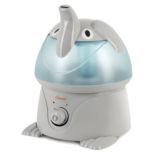 Crane 1 Gallon Adorable Animal Shape Cool Mist Humidifier for Nursery