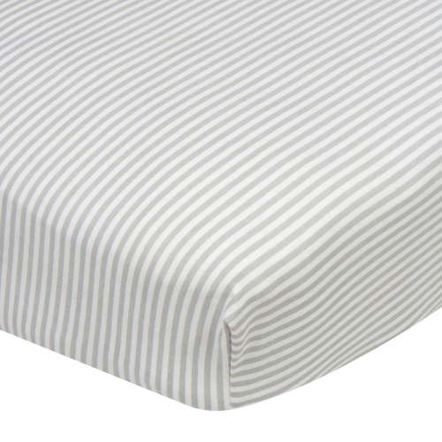 Gerber Baby Boys Grey Stripes Fitted Crib Sheet - Walmart.ca