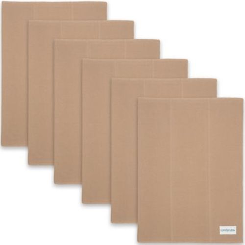 Burp Cloths 100% Cotton Washcloths for Boys and Girls by Comfy Cubs