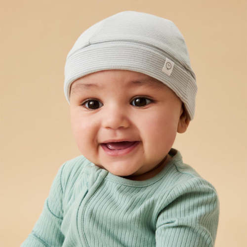 Hat 2 Pack White and Grey / Newborn