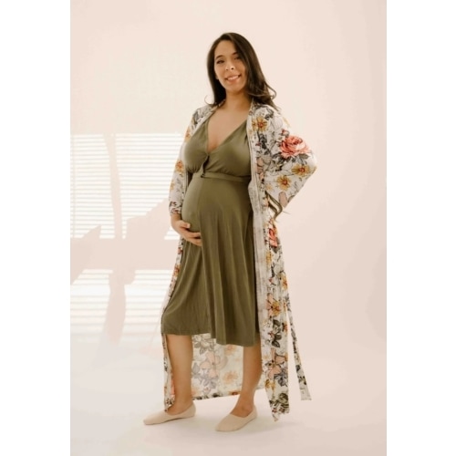 Robes in Vintage Floral – Lila