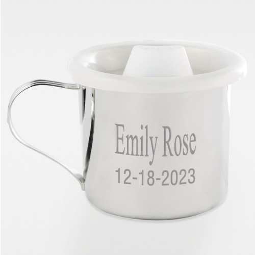 Engraved Silver Baby Cup, Baby Gifts, Gifts for Baby, Baby Shower Gift, New Baby, Kid Gifts, New Mom Gifts, Baby Keepsakes