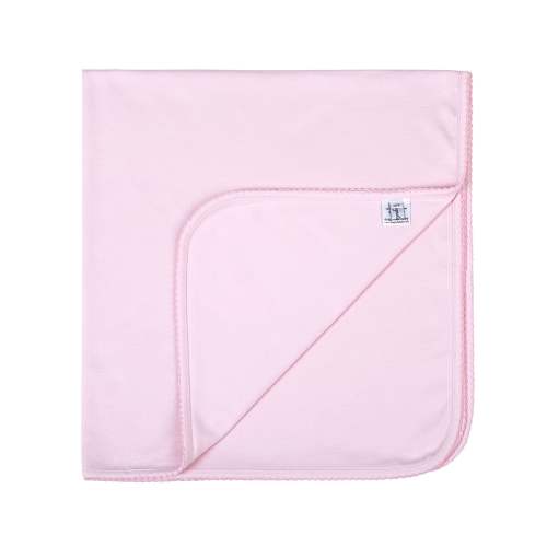 Magnolia Baby Pink Receiving Blanket