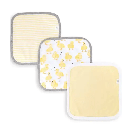 Burt's Bees Baby Organic Washcloths 3 Pack