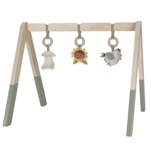 Little Farm Wooden Baby Gym