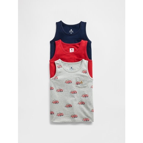 Baby & Toddler Mix & Match Pocket Tank (3-Pack)
