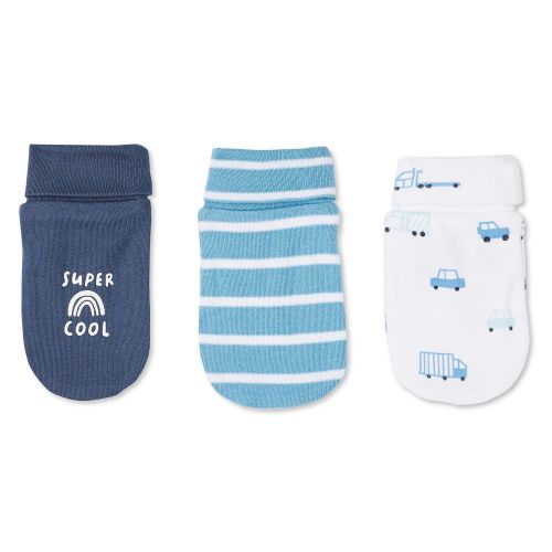 Lot de 3 paires de moufles George pour bébé garçon en 100 % coton - Walmart.ca