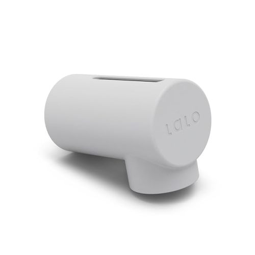 Lalo Spout Cover – BPA-Free Silicone Bath Spout Safety Cover for Babies & Toddler, Fits Most Faucets, Soft & Durable Silicone Bathtub Faucet Cover, Easy to Clean - Grey