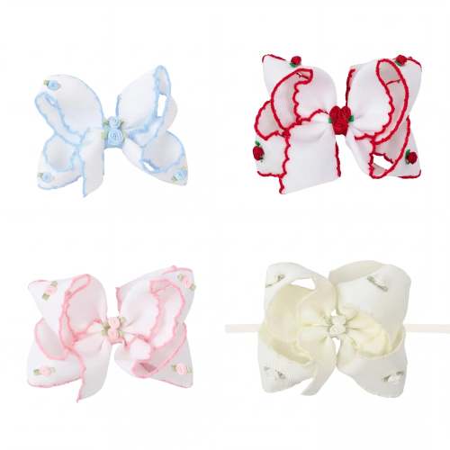 Rosettes Bow – Little Bear Smocks