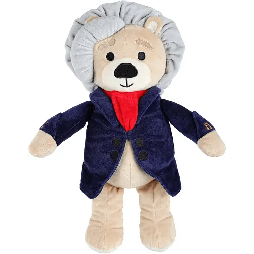Ludwig Van Beethoven Virtuoso Bear – Plays 40 Mins of Classical Music, Educational & Soothing Musical Teddy Bear for Babies & Toddlers, Ideal
