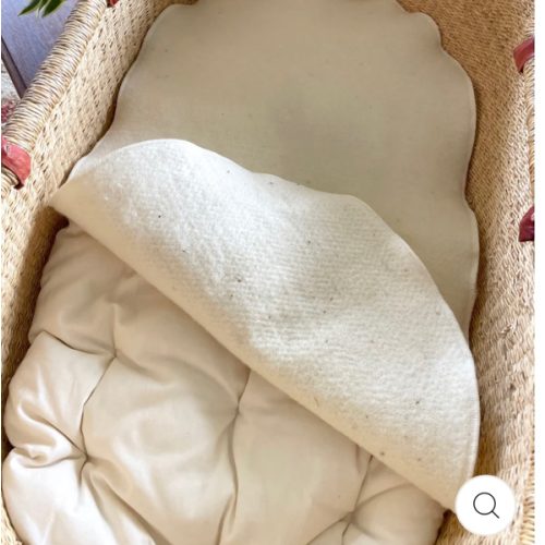 Wool Puddle Pad - Organic Cotton Futon Mattress Protector