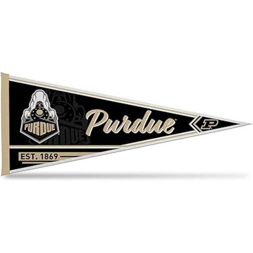 Rico Industries NCAA Classic 12" x 30" Felt Wall Décor Pennant - Great for Home/Bed Room/Man Cave Décor
