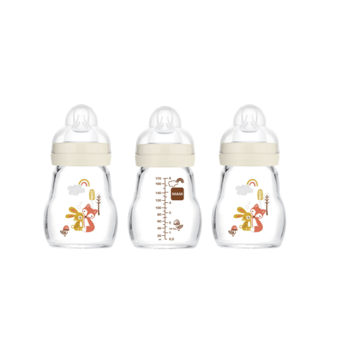 MAM Feel Good Baby Bottle 5oz (3 Pack)