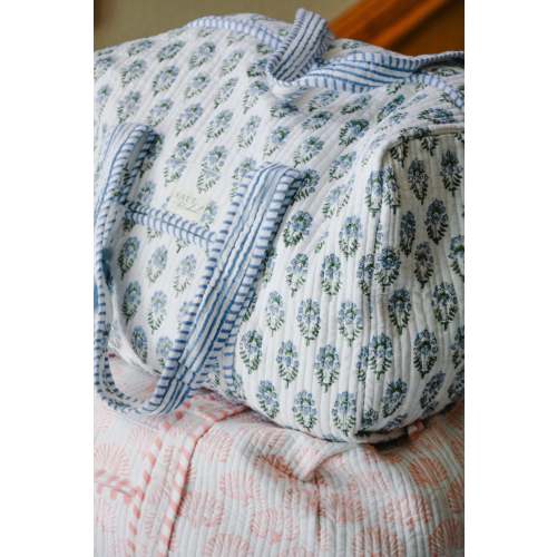 The Weekender Duffle- Coastal Bloom