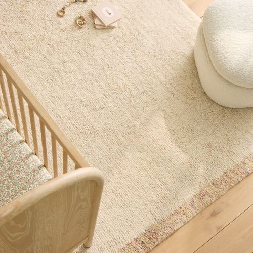 SIZE: 5X8 | Rainbow Washable Shag Rug