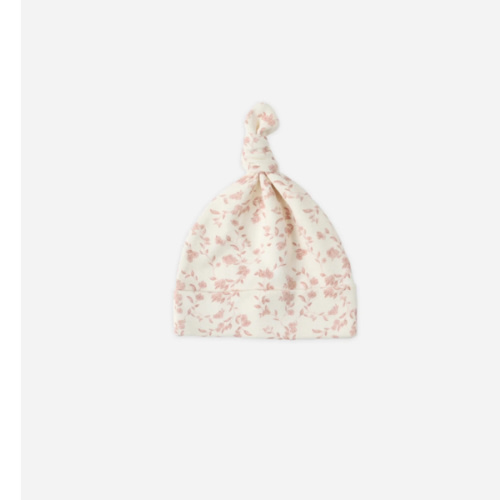 Knotted Baby Hat || French Garden – Quincy Mae