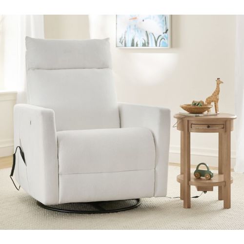 Kendall Side Table with Charging Station & Nightlight (16")