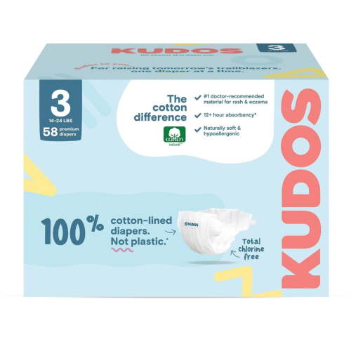 Chlorine Free Cotton-Lined Disposable Diapers