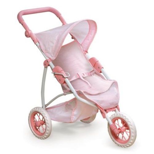 Badger Basket Three-Wheel Doll Jogging Stroller