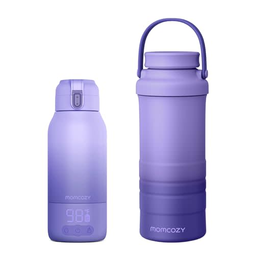 Momcozy Portable Milk Warmer for Travel & Momcozy 22oz Portable Breast Milk Cooler for Outdoor
