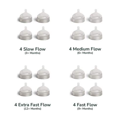 Conversion Nipple Bundle - 4 of each size