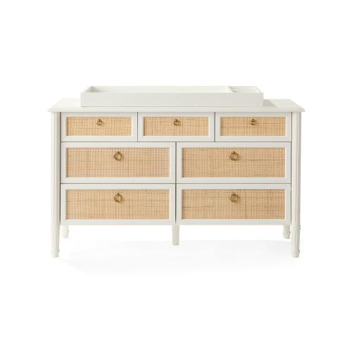 Wren Dresser – White/Natural | Serena & Lily