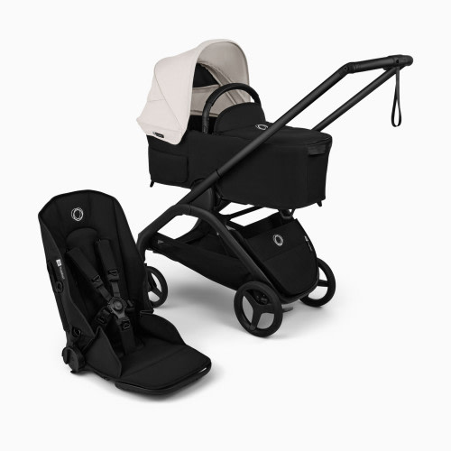 Bugaboo Dragonfly Plus Seat and Bassinet Stroller - Misty White