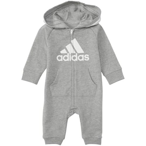 adidas Unisex Baby Hooded Coverall
