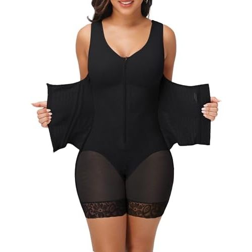 SHAPSHE Shapewear Tummy Control Faja Body Shaper Waist Cincher for Women