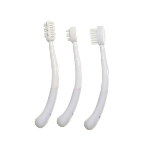 3 Stage Baby Gum and Tooth Care set - White