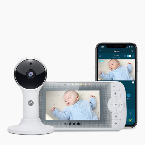 Motorola Lux64 4.3" WiFi Baby Monitor with Digital PTZ