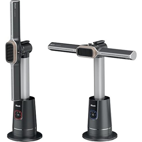 Shark TurboBlade Cool + Heat – 2-in-1 Bladeless Tower Fan & Space Heater for Customizable Year-Round Indoor Use, Bedroom, Living Room, & Office | Powerful Cooling + Rapid Room Heating, Charcoal, TH202